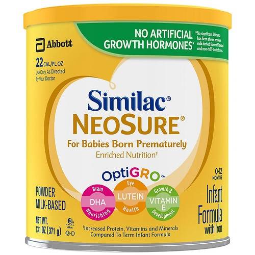 Order Similac NeoSure Infant Formula with Iron 13.1 oz - 13.1 oz food online from Walgreens store, FRUITA on bringmethat.com