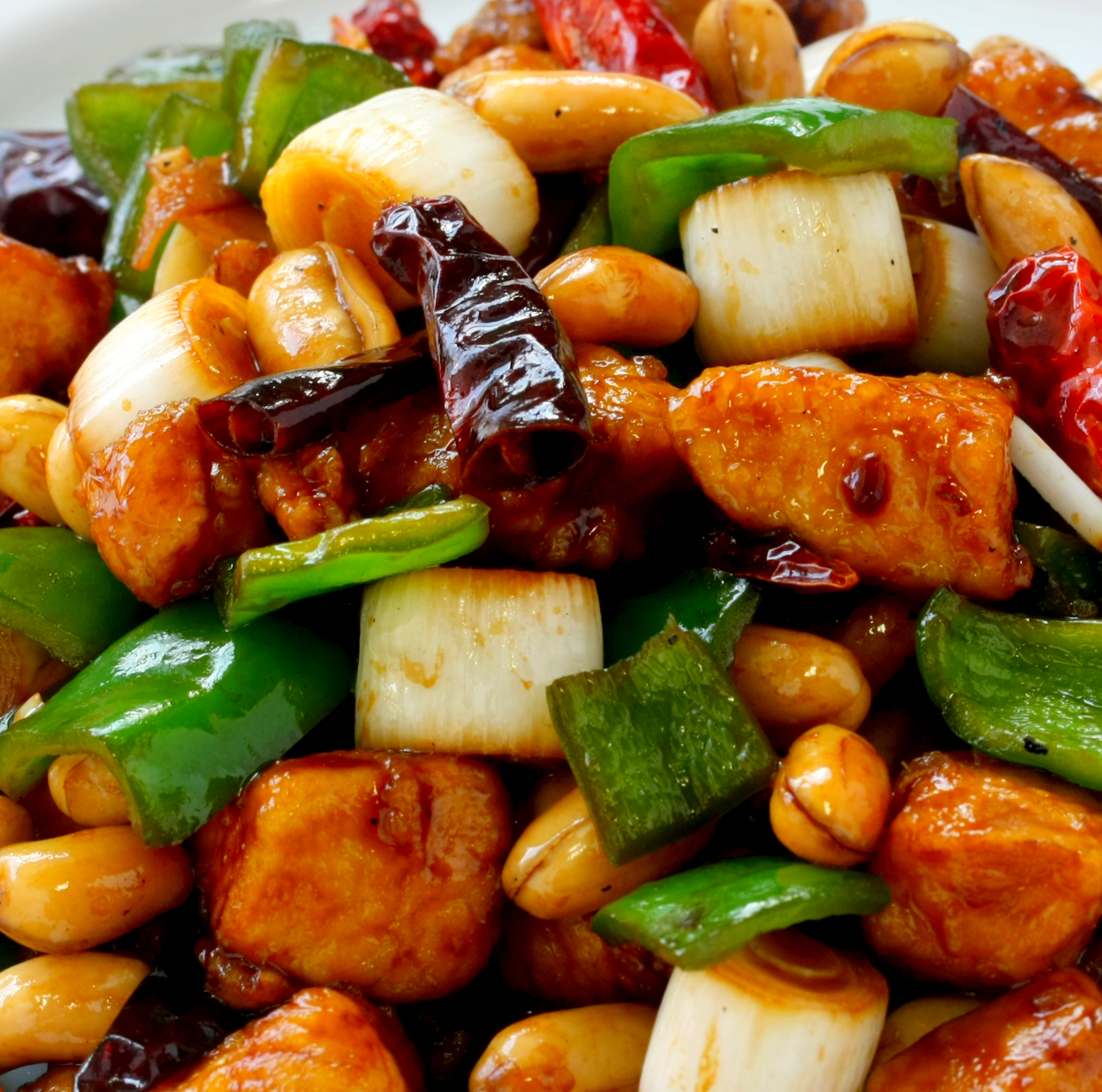Order Kung Pao Tofu food online from Rice & Noodles Chinese Kitchen store, Bellevue on bringmethat.com