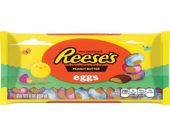 Order Reese's Milk Chocolate & Peanut Butter Mini Eggs - 8 oz food online from Rite Aid store, Clearfield on bringmethat.com