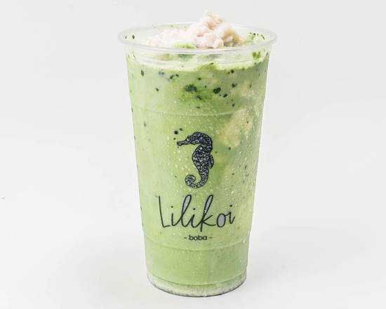 Order Matcha Horchata Smoothie food online from Lilikoi Boba store, Cupertino on bringmethat.com