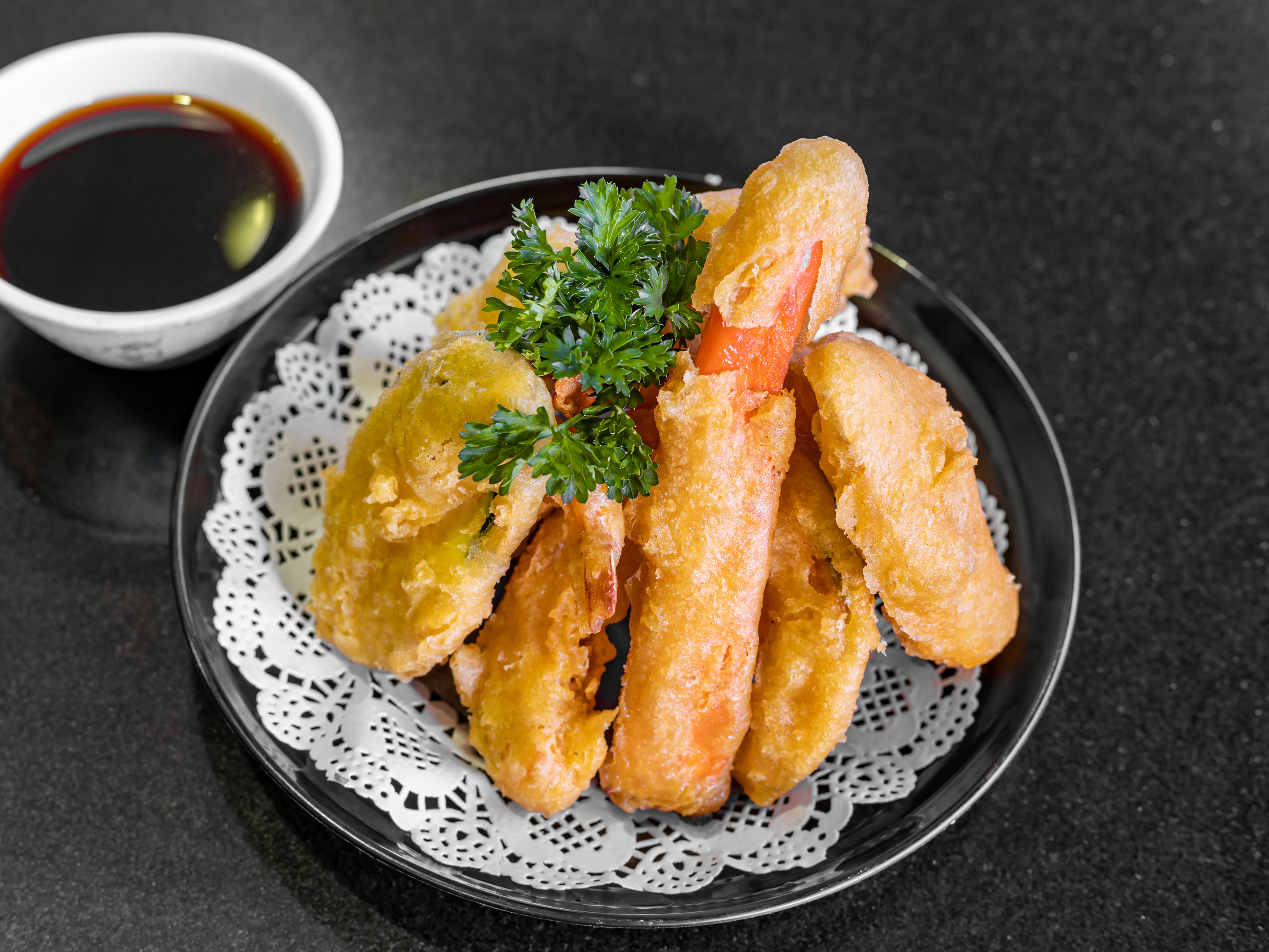 Order Shrimp & Vegetable Tempura food online from Love Oasis store, Hesperia on bringmethat.com