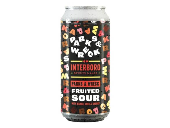 Order Interboro Parks and Wreck Fruited Sour - 4x 16oz Cans food online from Garfield's Beverage Warehouse store, Chicago on bringmethat.com