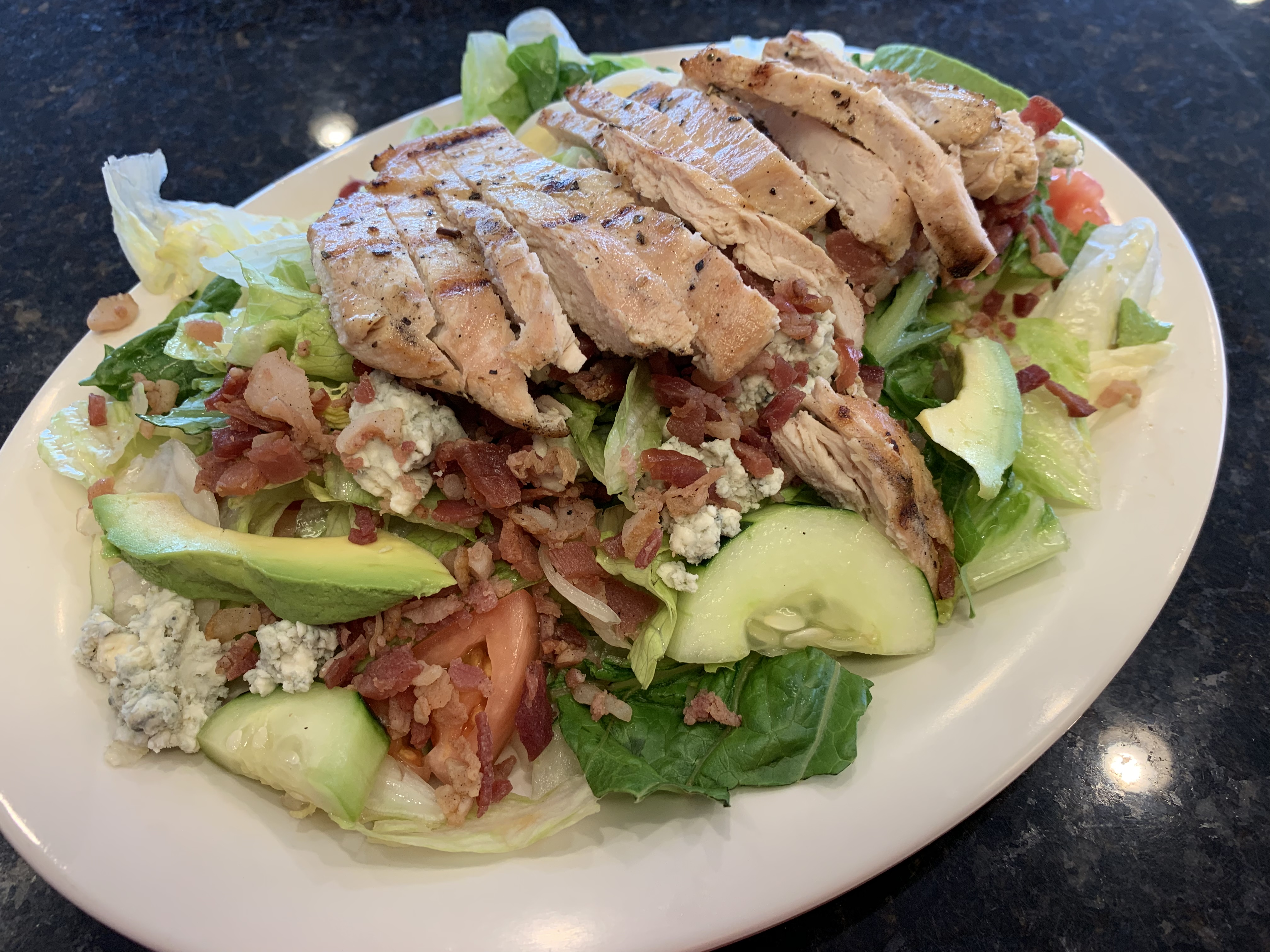 Order Cobb Salad food online from Mr. gee's catering store, Chicago on bringmethat.com