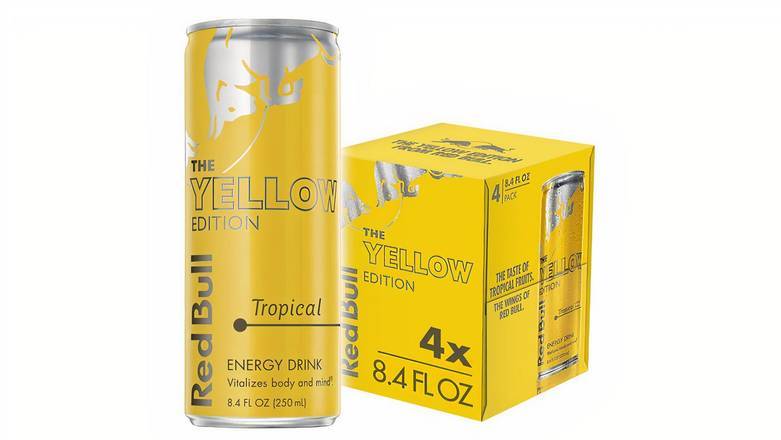 Order Red Bull Tropical 8.4oz (4 pack) food online from Mac On 4th store, Alton on bringmethat.com