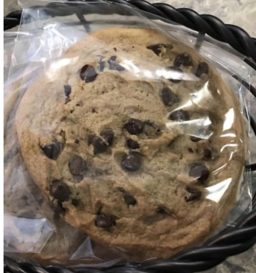 Order Large 5oz Chocolate Chip Cookie  food online from Gallo Pizza store, Rochester on bringmethat.com