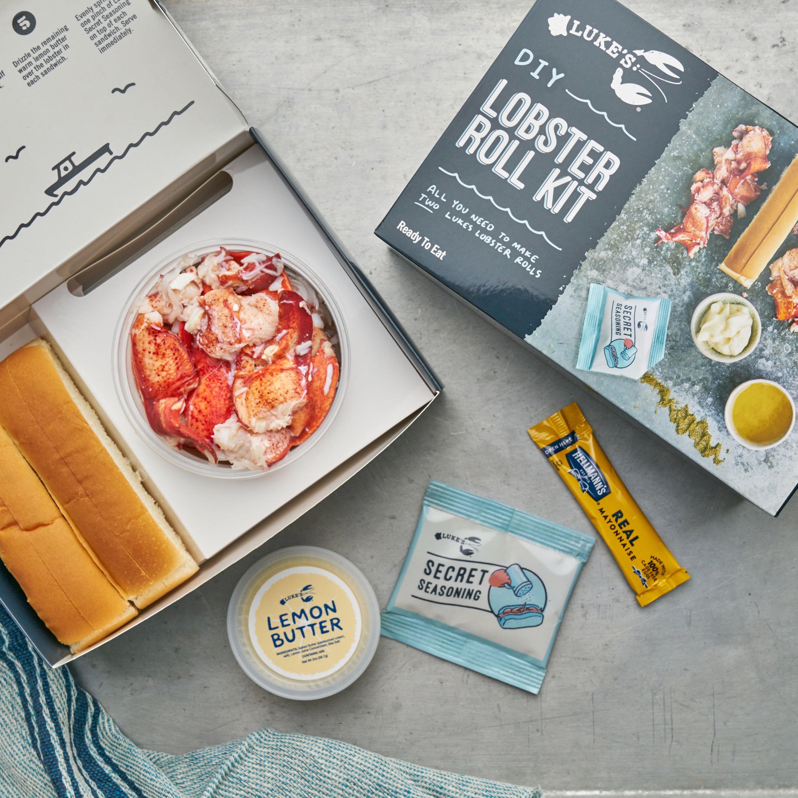 Order DIY Roll Kit food online from Luke's Lobster store, Brooklyn on bringmethat.com