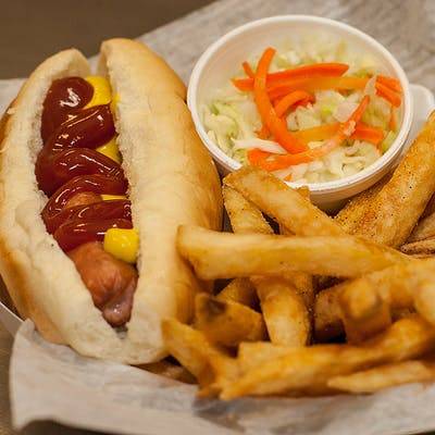 Order Hot Dog food online from Rooster Bbq Deli store, Saint Paul on bringmethat.com