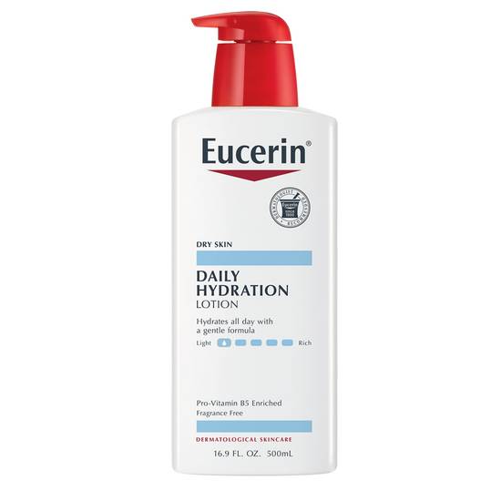 Order Eucerin Daily Hydration Body Lotion, 16.9 OZ food online from CVS store, Janesville on bringmethat.com