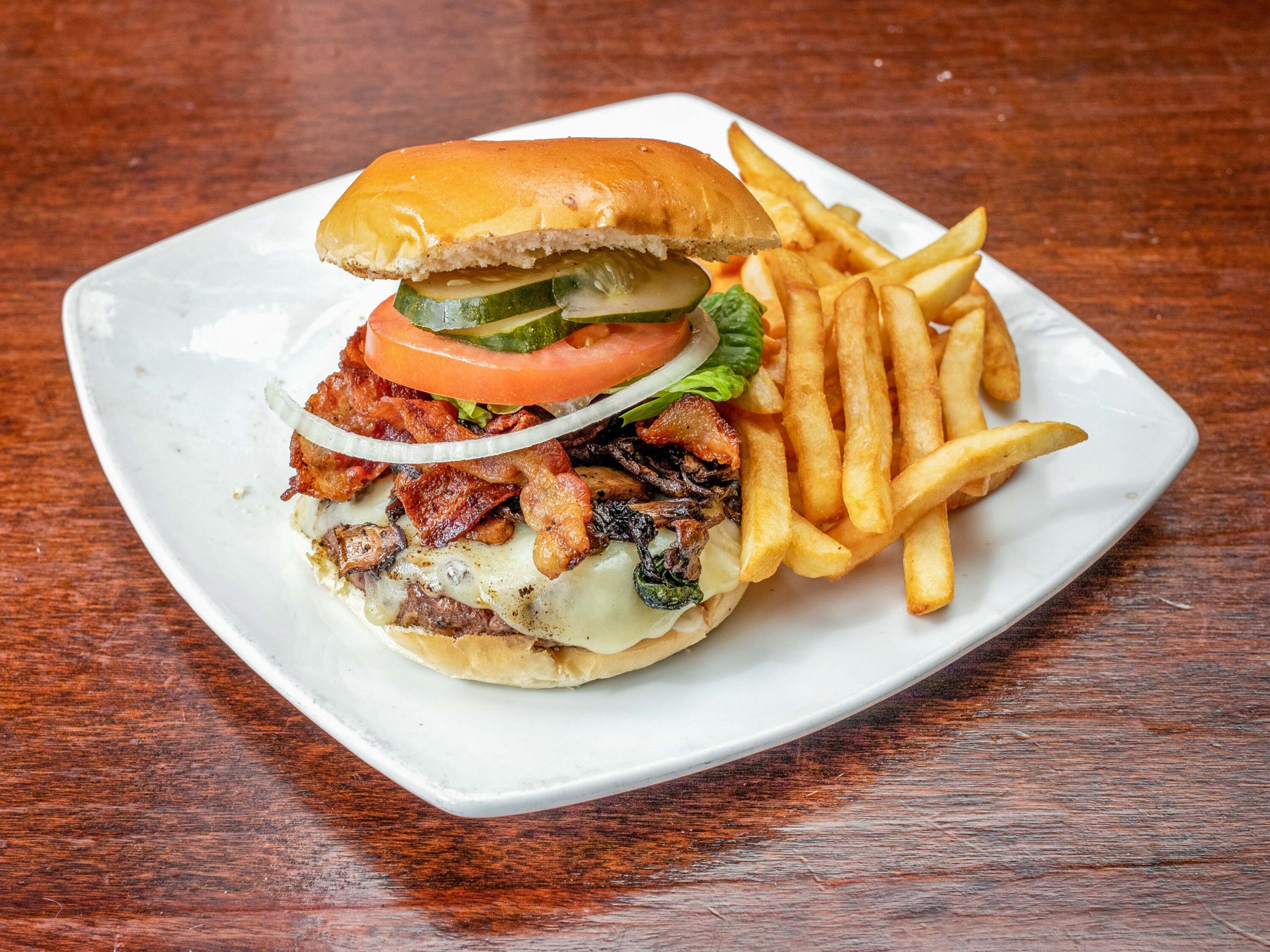 Order Burger Classic food online from Great American Pub store, Narberth on bringmethat.com