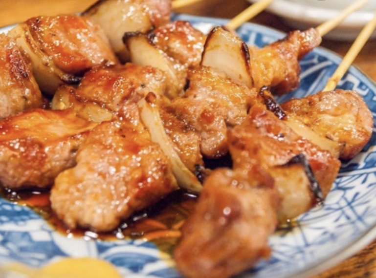 Order 4 Chicken on Skewer food online from Tra Ling Oriental Cafe store, Boulder on bringmethat.com