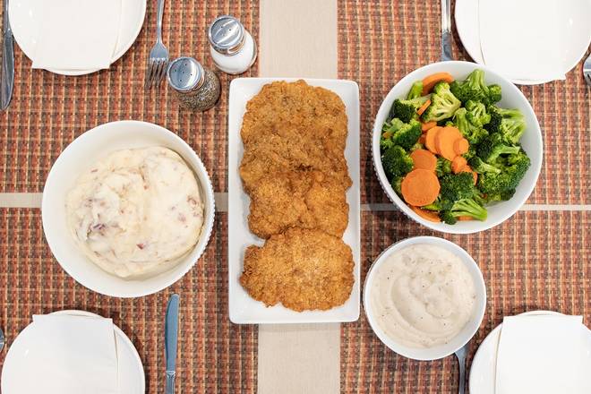Order Chicken Fried Steak Family Meal food online from Black Bear Diner store, League City on bringmethat.com