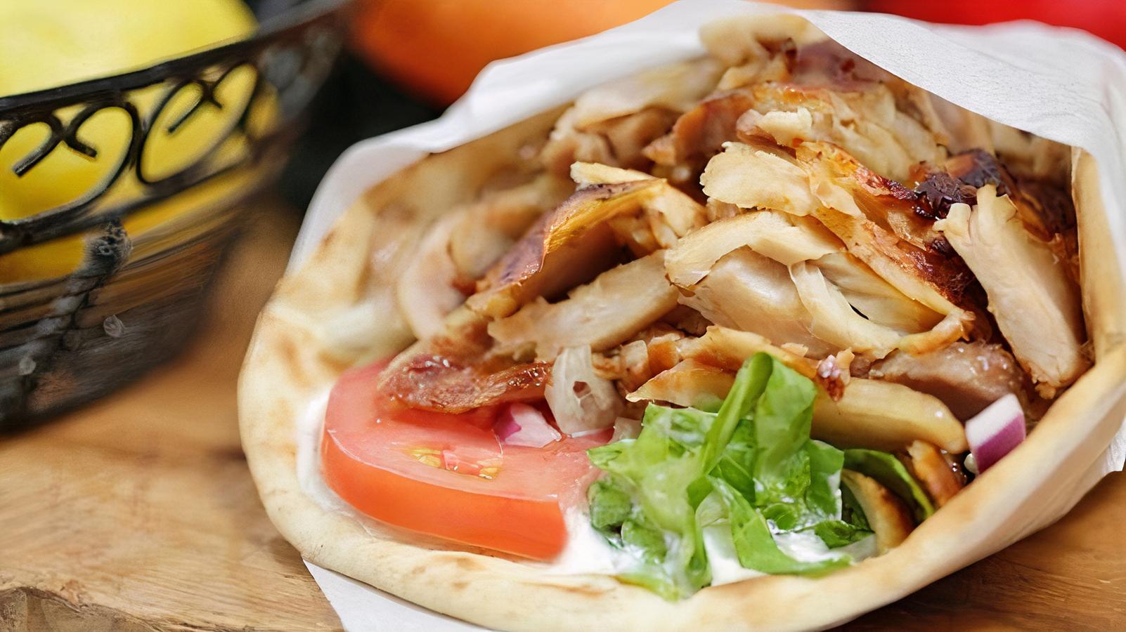 Order Chicken Gyro PITA food online from Istanbul Grill store, San Francisco on bringmethat.com