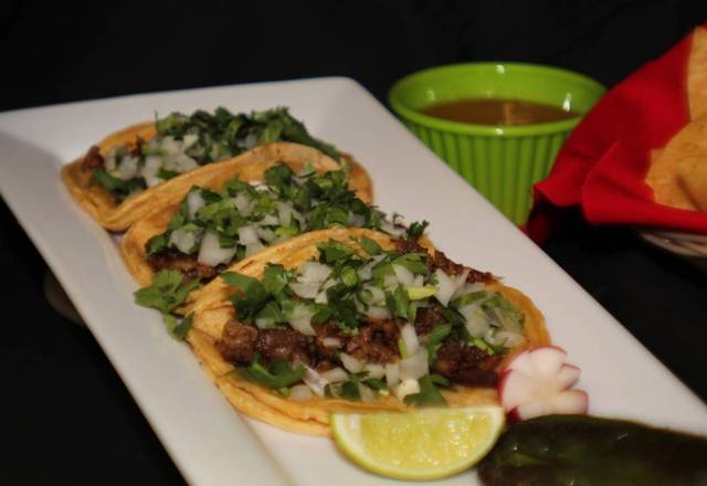 Order Tacos food online from El Nopal Mexican Food store, Goshen on bringmethat.com