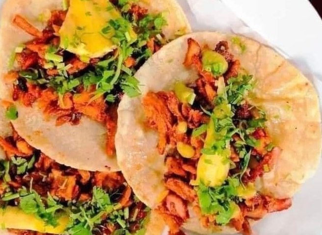 Order Barbacoa Taco  food online from El Sinaloense Mariscos And Grill store, Albuquerque on bringmethat.com