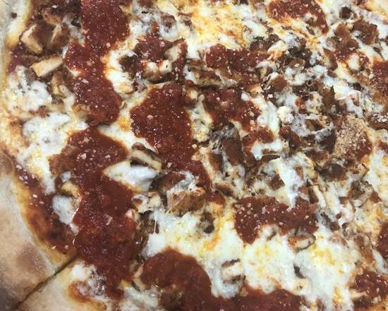 Order Chicken Parmesan Pizza food online from Divano's Pizzeria store, Town of Garner on bringmethat.com