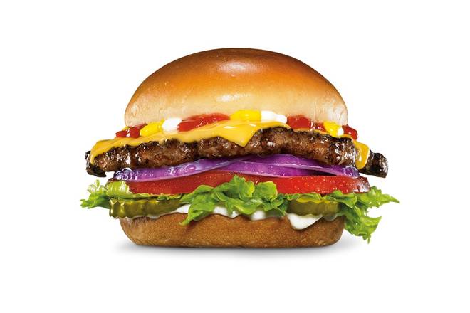 Order Original Angus Burger food online from Carl'S Jr. store, Meridan on bringmethat.com