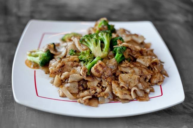 Order 18) Pad See-Ew  (V) food online from Thai by Thai - Sterling store, Sterling on bringmethat.com