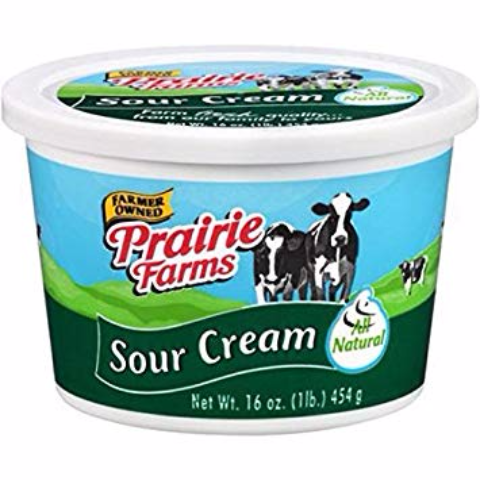 Order Prairie Farms Sour Cream 1 Pint food online from 7-Eleven store, Naperville on bringmethat.com