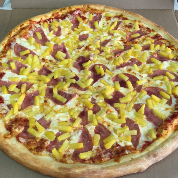 Order Hawaiian Pizza food online from The Slice Pizza store, San Francisco on bringmethat.com