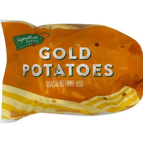 Order Signature Farms · Yukon Gold Potatoes (5 lb) food online from Shaw's store, Concord on bringmethat.com