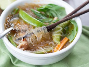 Order SP6. Glassy Clear (Noodle Soup) food online from Chang Thai & Pho store, North Bend on bringmethat.com