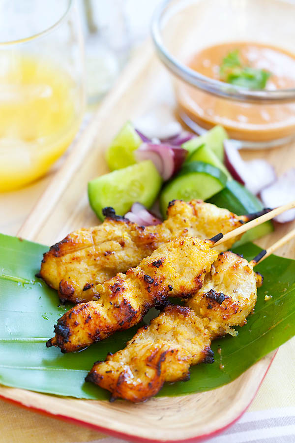 Order 6. Satay Chicken food online from Pad Thai Cuisine store, Sunnyvale on bringmethat.com