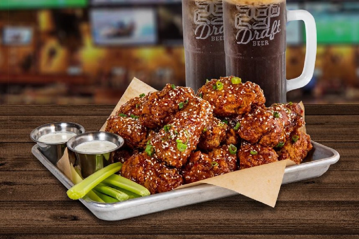 Order 18 Wings food online from Twin Peaks Restaurant store, Albuquerque on bringmethat.com