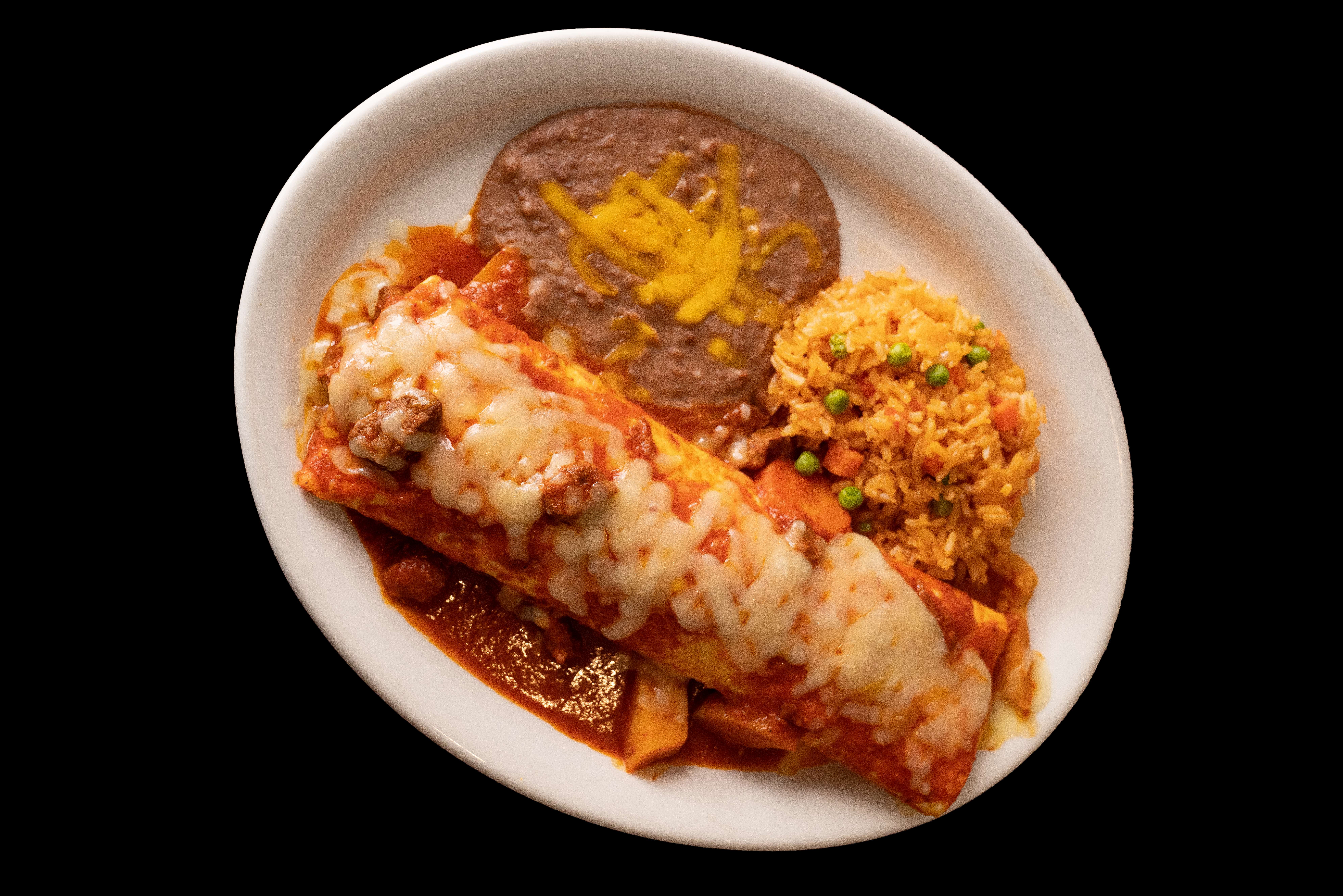 Order Chile Colorado Burrito food online from La Costa Restaurant store, Sandy on bringmethat.com