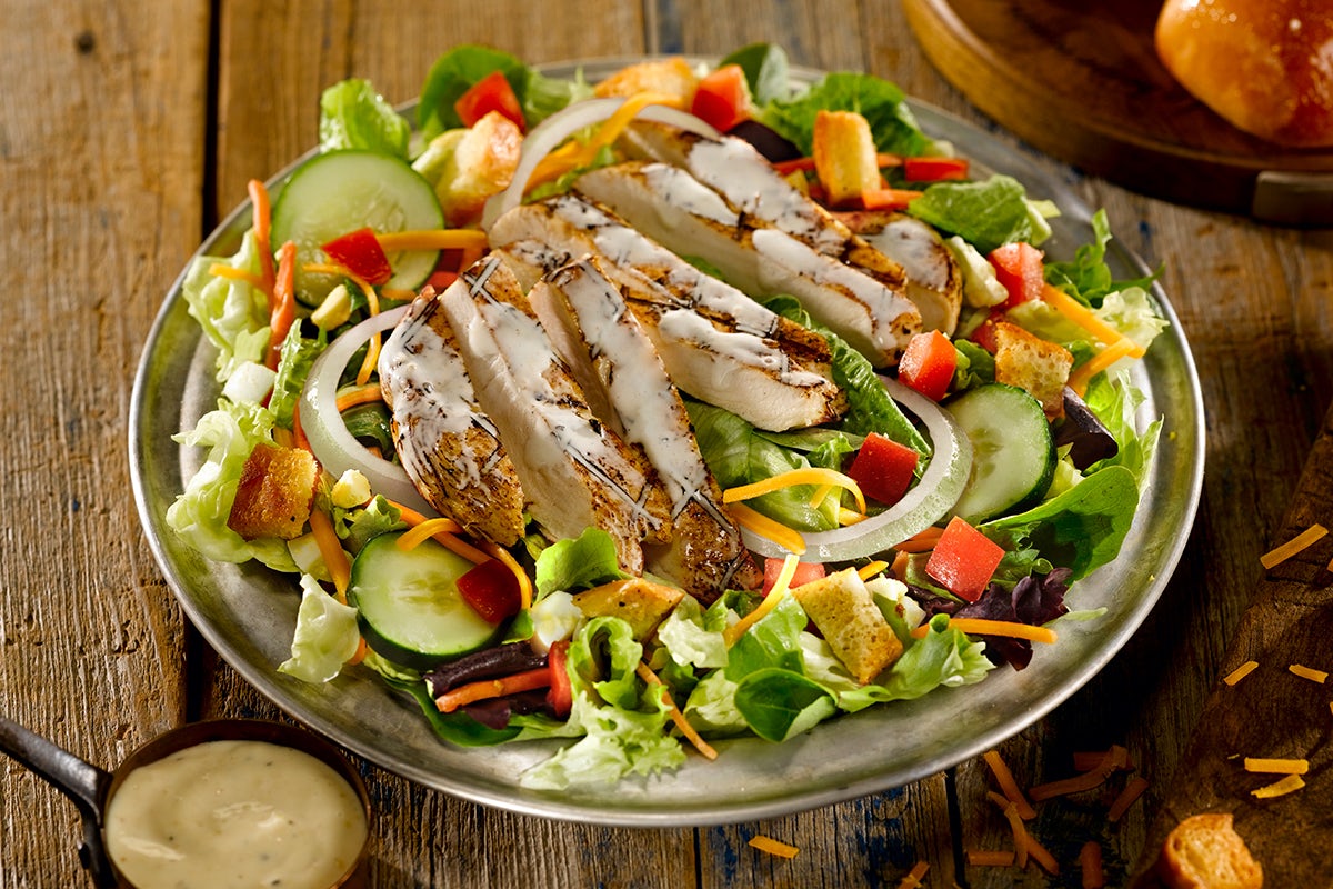 Order Party Pack Grilled Chicken Salad food online from Logan's Roadhouse store, Lexington on bringmethat.com