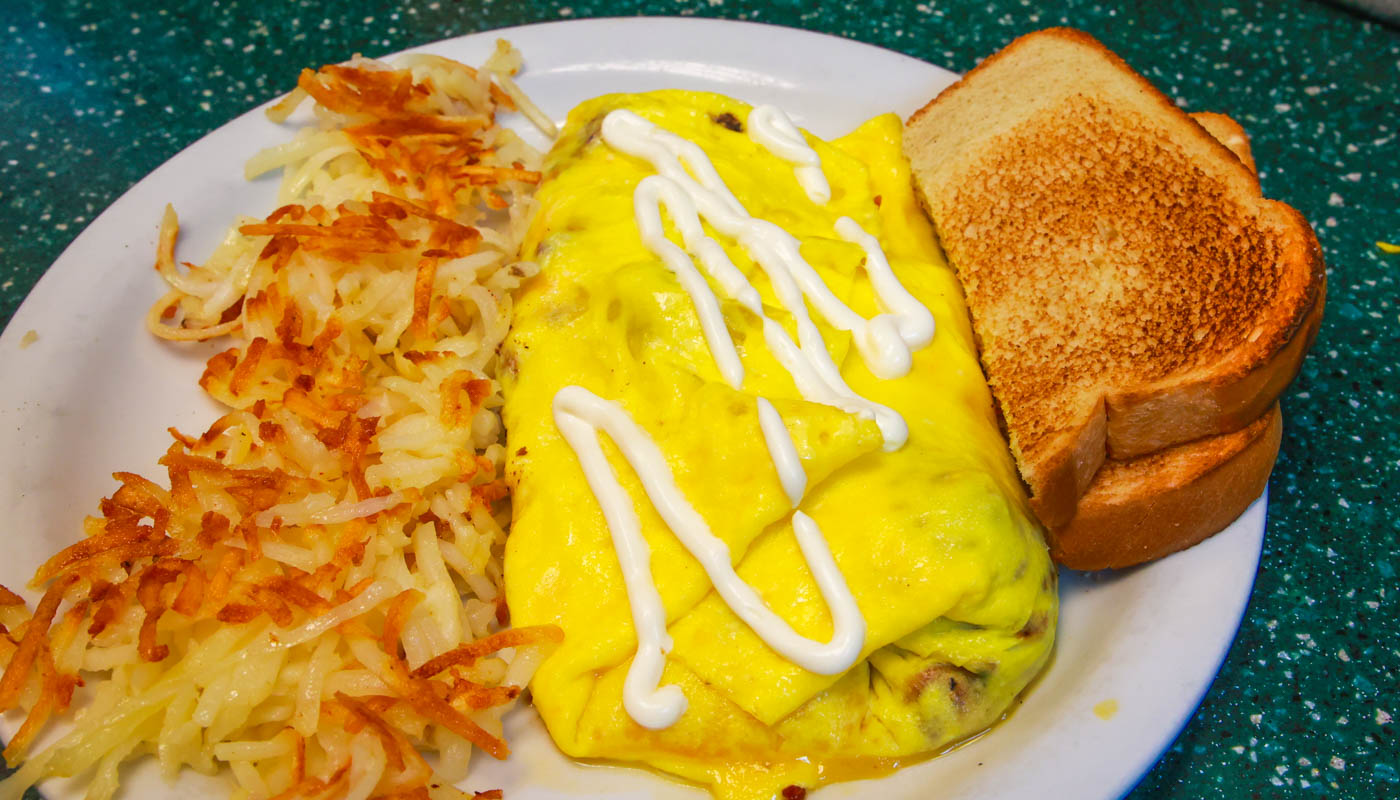 Order Baja Omelette food online from Sunny Street Cafe store, Painesville on bringmethat.com