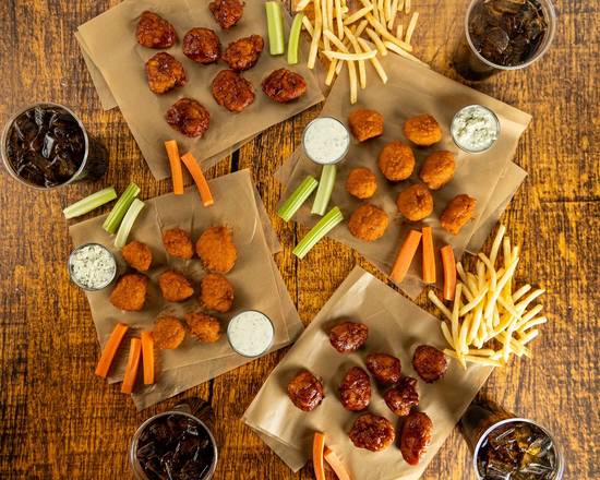 Order Boneless 32-Count Party Pack food online from Wild Wild Wings store, Bloomington on bringmethat.com