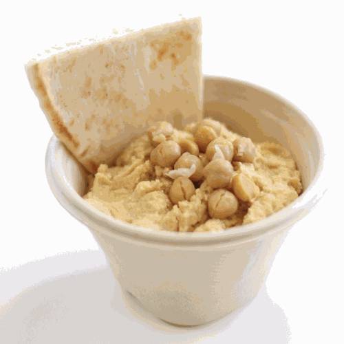 Order Hummus w Pita (12 oz) food online from Salad Station store, Mobile on bringmethat.com