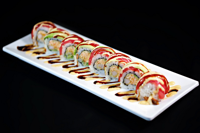 Order Shooting Star Roll food online from Hon Sushi store, Corona on bringmethat.com