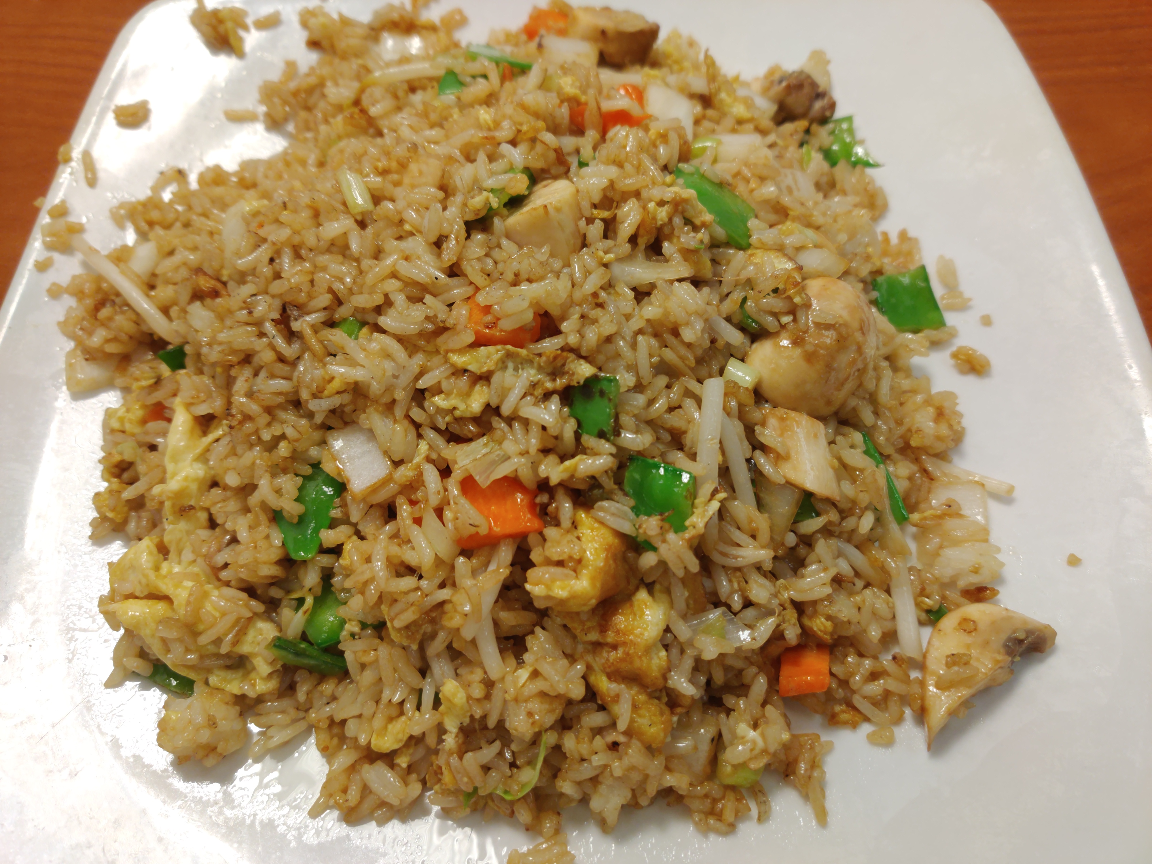 Order Vegetable Fried Rice food online from Red Ginger China Bistro store, Saint Paul on bringmethat.com