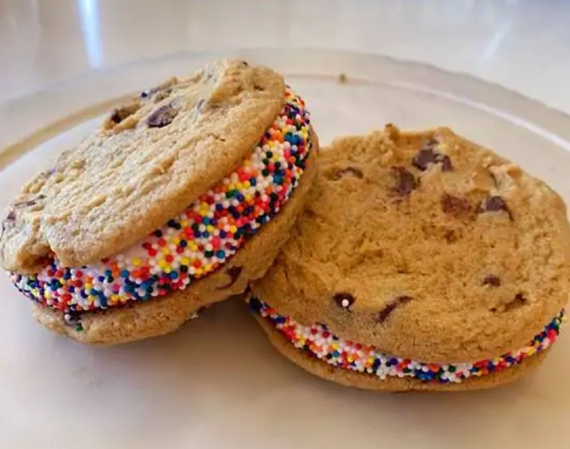 Order Chocolate Chip Cookie Sandwich food online from Smallcakes Snellville: A Cupcakery & Creamery store, Snellville on bringmethat.com