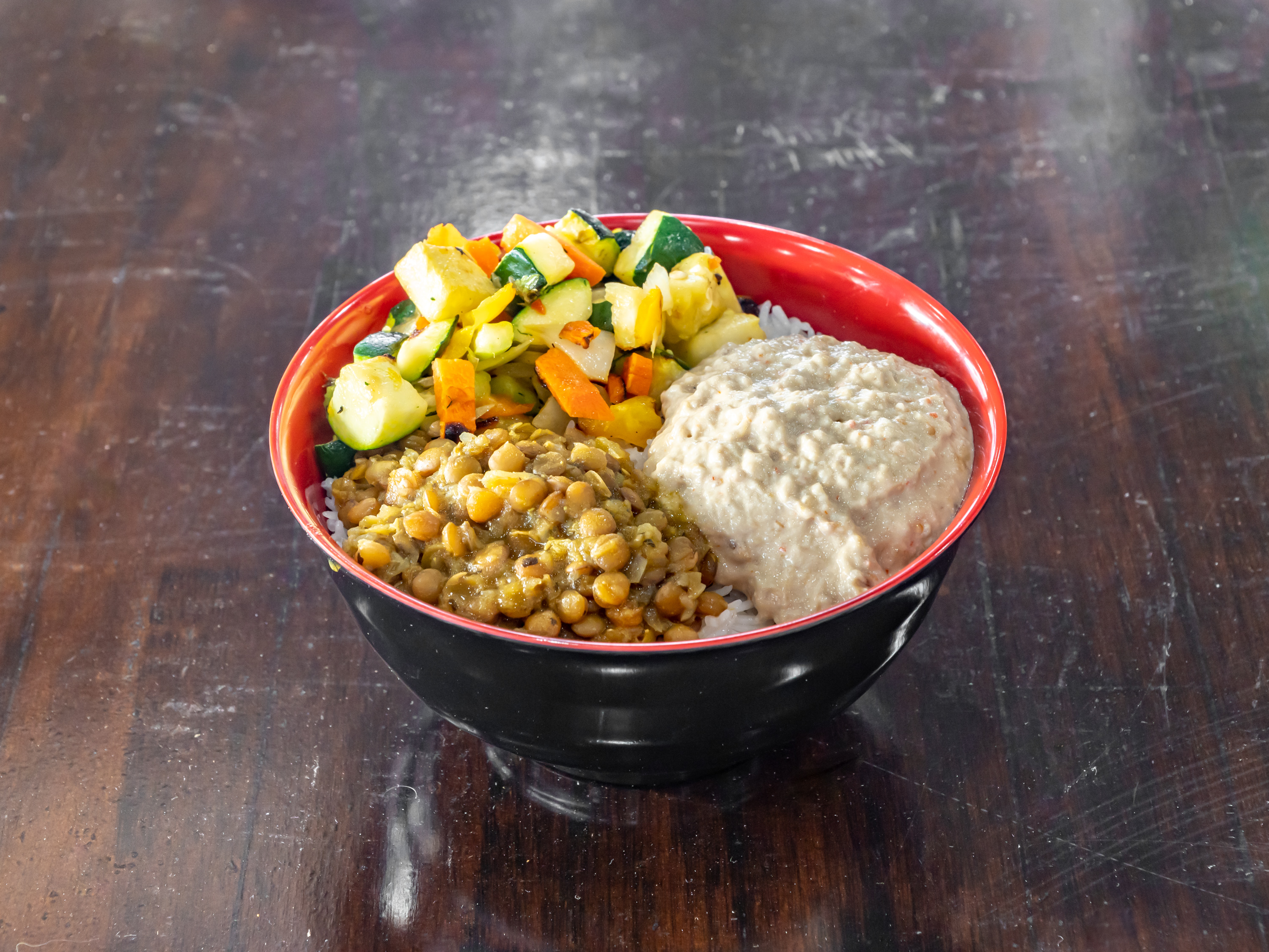 Order Veggie Plate food online from Kabob Bowl store, Los Angeles on bringmethat.com