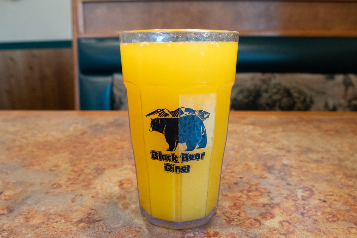 Order Fresh Squeezed Orange Juice - Large food online from Black Bear Diner store, Las Vegas on bringmethat.com