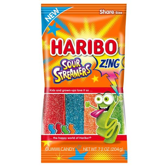 Order Haribo Z!NG Sour Streamers, 7.2 OZ food online from Cvs store, PEARL on bringmethat.com