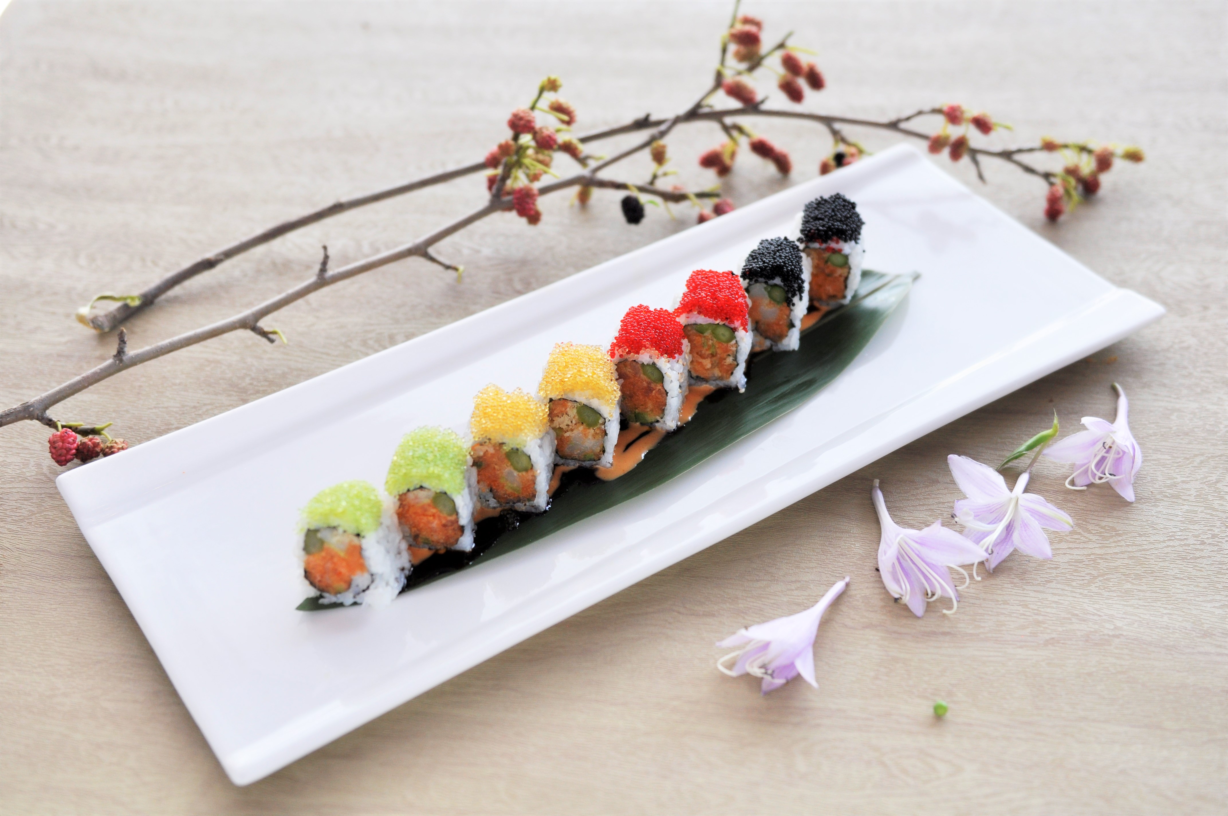 Order Spicy Dancing Roll food online from Izumi Sushi & Hibachi Steakhouse store, Levittown on bringmethat.com