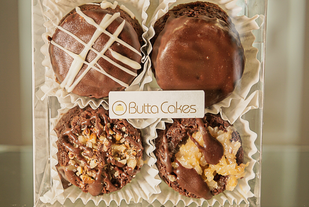 Order 4 Pack (Chocolate Lovers) food online from Butta Cakes store, Scottsdale on bringmethat.com