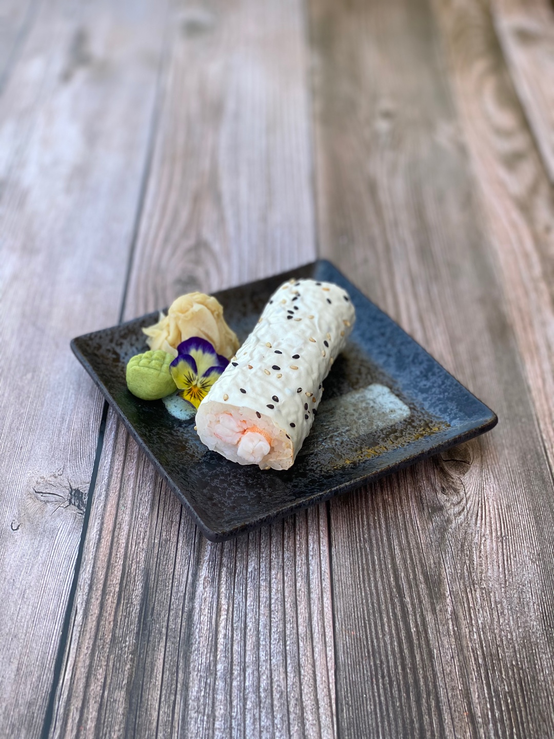 Order Shrimp Hand Roll food online from Yanagi Kitchen store, Manhattan Beach on bringmethat.com
