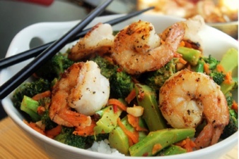 Order Shrimp with Broccoli food online from Hong Kong Kitchen store, Miramar on bringmethat.com