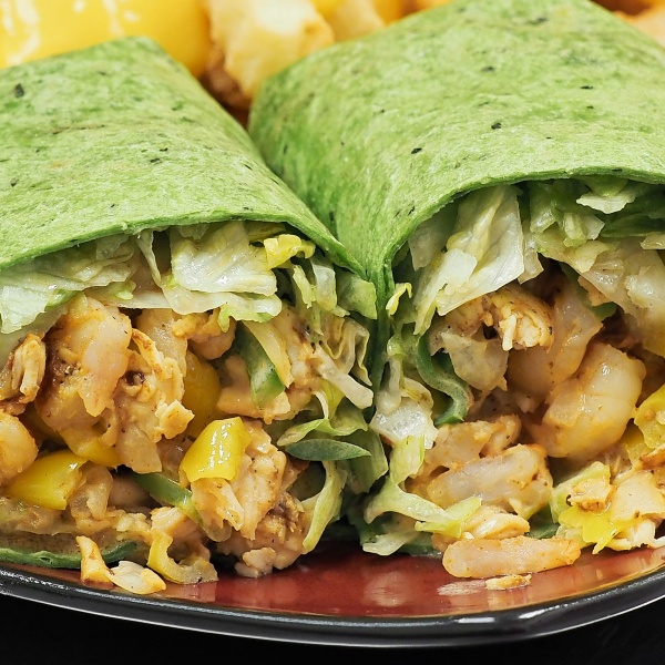 Order Grilled Shrimp Wrap food online from America's Best Wings store, Clinton on bringmethat.com