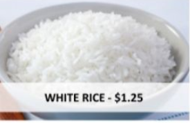 Order White Rice food online from Pepper & Spice Jamaican Restaurant store, Fort Wayne on bringmethat.com