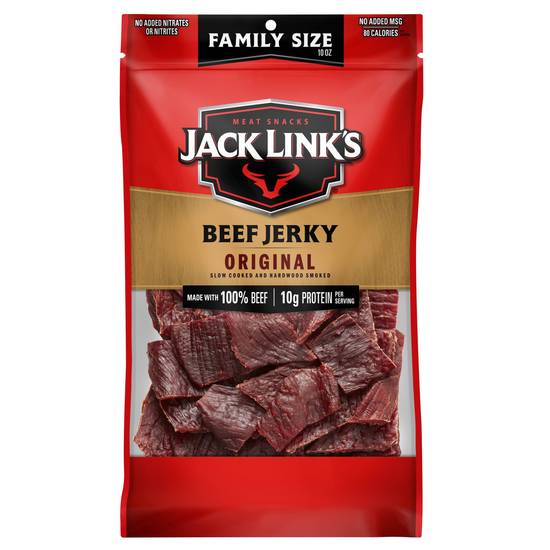 Order Jack Links Original Beef Jerky, 10 OZ food online from Cvs store, WESTON on bringmethat.com
