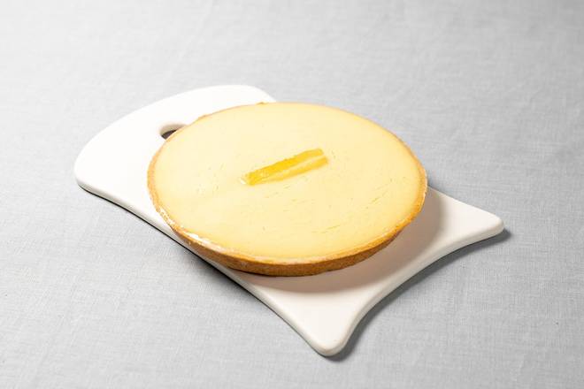 Order Lemon Tart Large food online from Le Pain Quotidien store, Greenwich on bringmethat.com