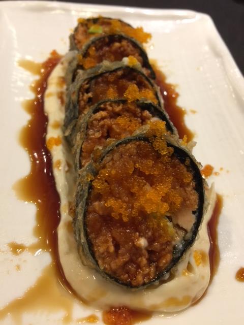 Order Sibuya Roll food online from Oyshi Sushi store, Las Vegas on bringmethat.com