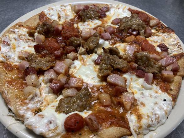 Order Carne Pizza food online from Fratellos Waterfront Restaurant store, Appleton on bringmethat.com