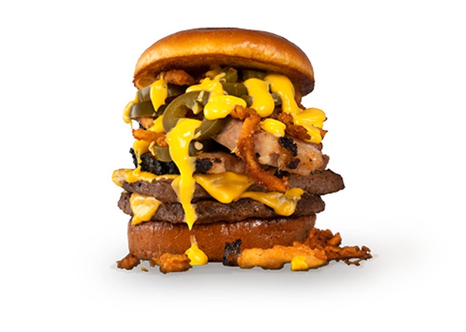 Order El Fuego Burger food online from Big Deal Burger store, McKinney on bringmethat.com