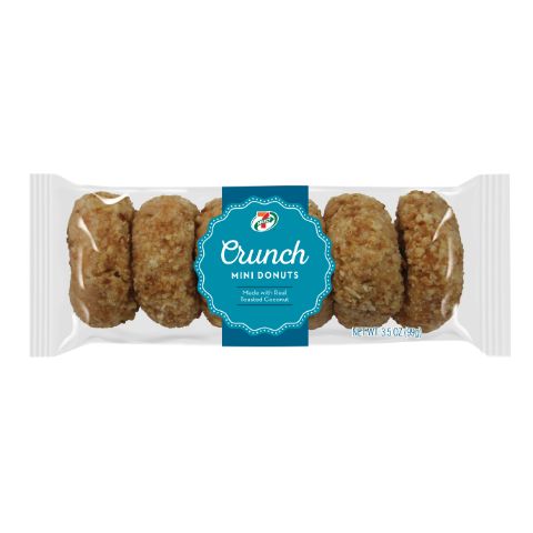 Order 7-Select Crunch Mini Donuts 6 Count food online from 7-Eleven store, Philadelphia on bringmethat.com